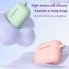 For AirPods Pro 3 Silicone Case Soft Wireless Earbud Organizer Cover with Carabiner