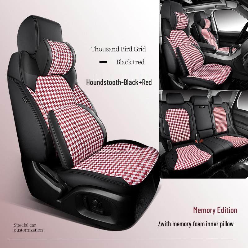 Tucson L Linen Full Surround Seat Cover - 2023 Model, Four Seasons Use