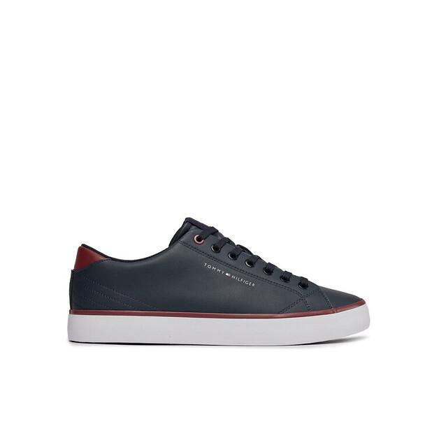 Men's Sneakers Tommy Hilfiger Th Hi Vulc Core Low Leather Fm0fm05041 Navy