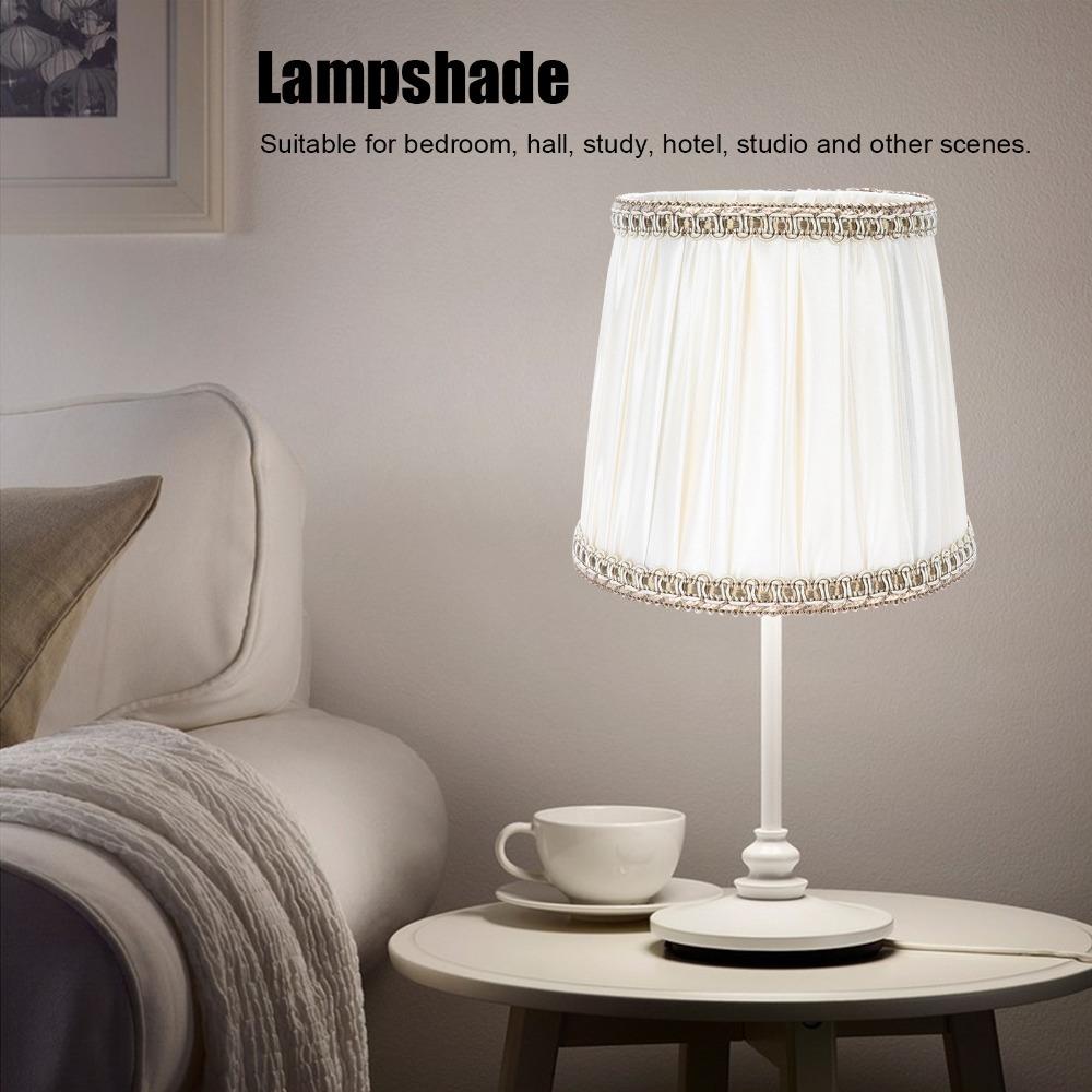 6PCS 4.7 Inch Height Lampshade Clip On Design Small Lamp Shades Unique Wall Lamp Shade  Indoor Lamp