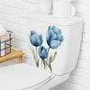 Waterproof Self-Adhesive Floral Toilet and Bathroom Wall Stickers