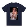 Rapper Eminem Gesture Graphic Tshirt Unisexs Women Hip Hop Fashion Short Sleeve Tshirts Summer Cotton Casual T Shirt Streetwear