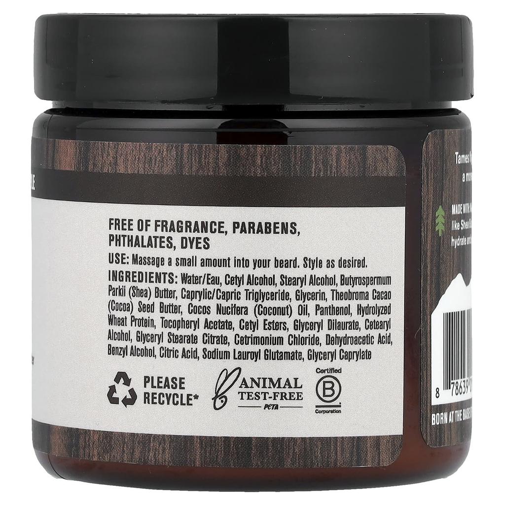 Every Man Jack, Beard Butter, Unscented, 4 oz (114 g)