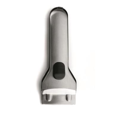 Ceramic Hob Scraper - Ibili - 708200 - Bright Satin Stainless Steel - 14x4.5x2 Cm - Induction Hob Cleaning