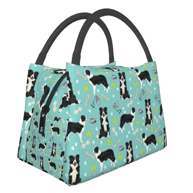 Drăguț West Highland White Terrier câine izolat prânz pungi pentru femei portabile Westie Puppy Cooler termic prânz cutie Picnic de lucru