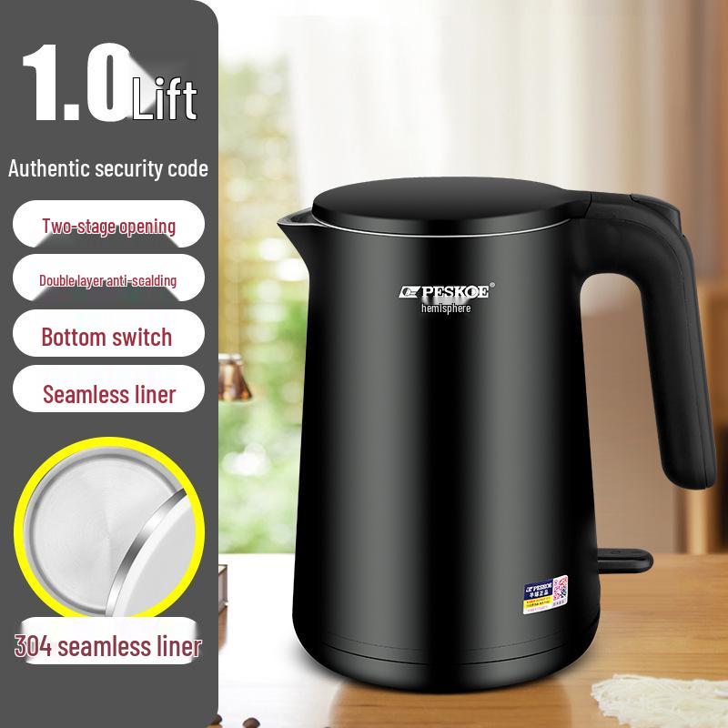 Compact 1.2L Electric Kettle - Fast Boiling, Ideal for Hotels and Guesthouses