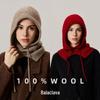 CEENIU Korean Style Wool Balaclava Winter Hat MZ07