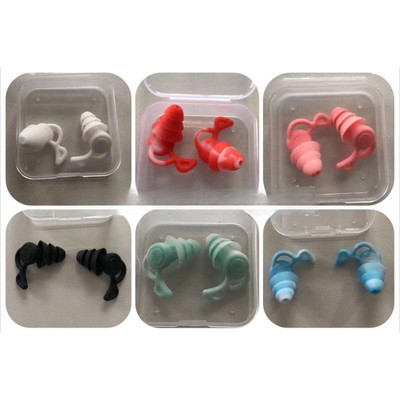 New Earplugs Sleep To Reduce Noise Silicone Noise Reduction Special Dormitory Anti-noise and Anti-snoring Silent Earplugs