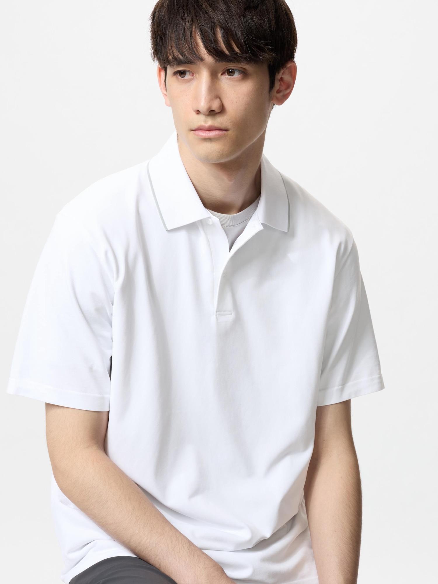 

Рубашка поло Uniqlo Japan Dry Ex 00 WHITE/S