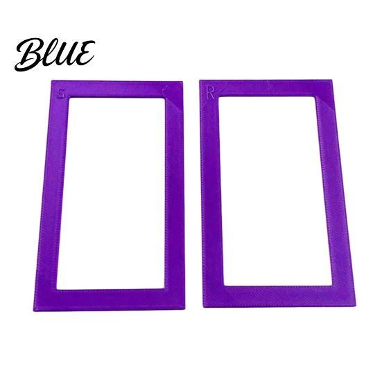 Rhinestone Art Hollow Frame 2Pcs Positioning Frame  Painting Alignment Tool & Fixing Straight Edge Ruler  DIY Crafts Accessories