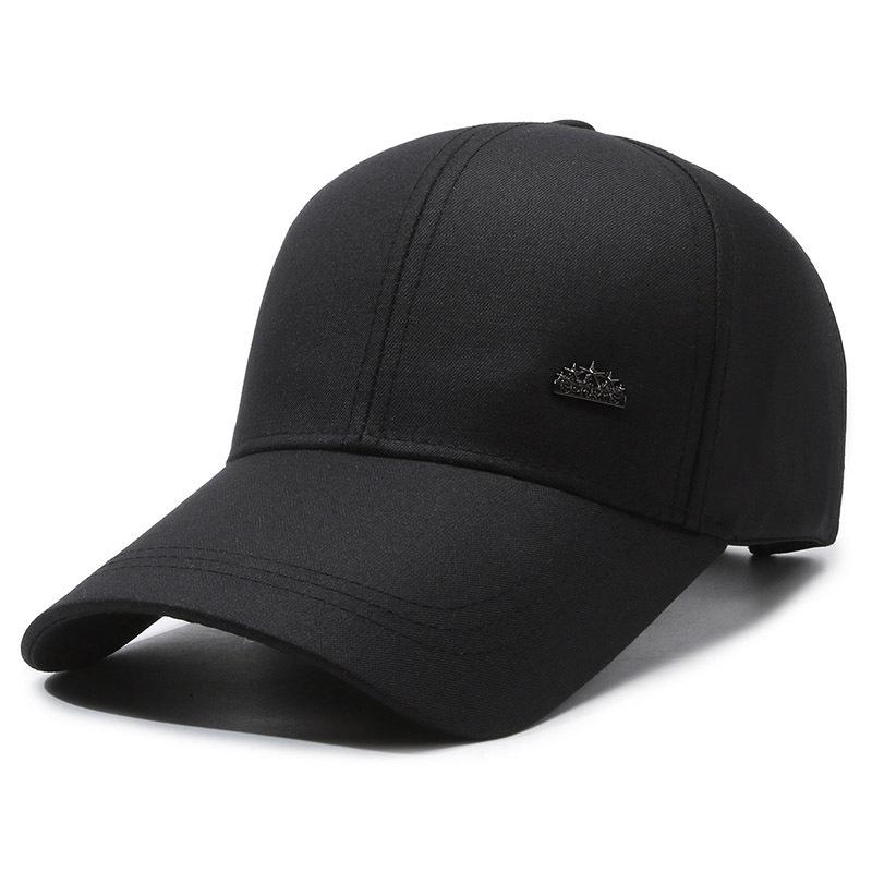 Hat Outdoor Casual Middle-Aged Men S Spring And Autumn Extended Brim Baseball Sun Hat Peaked Hat Men S Fishing Hat Adjustable