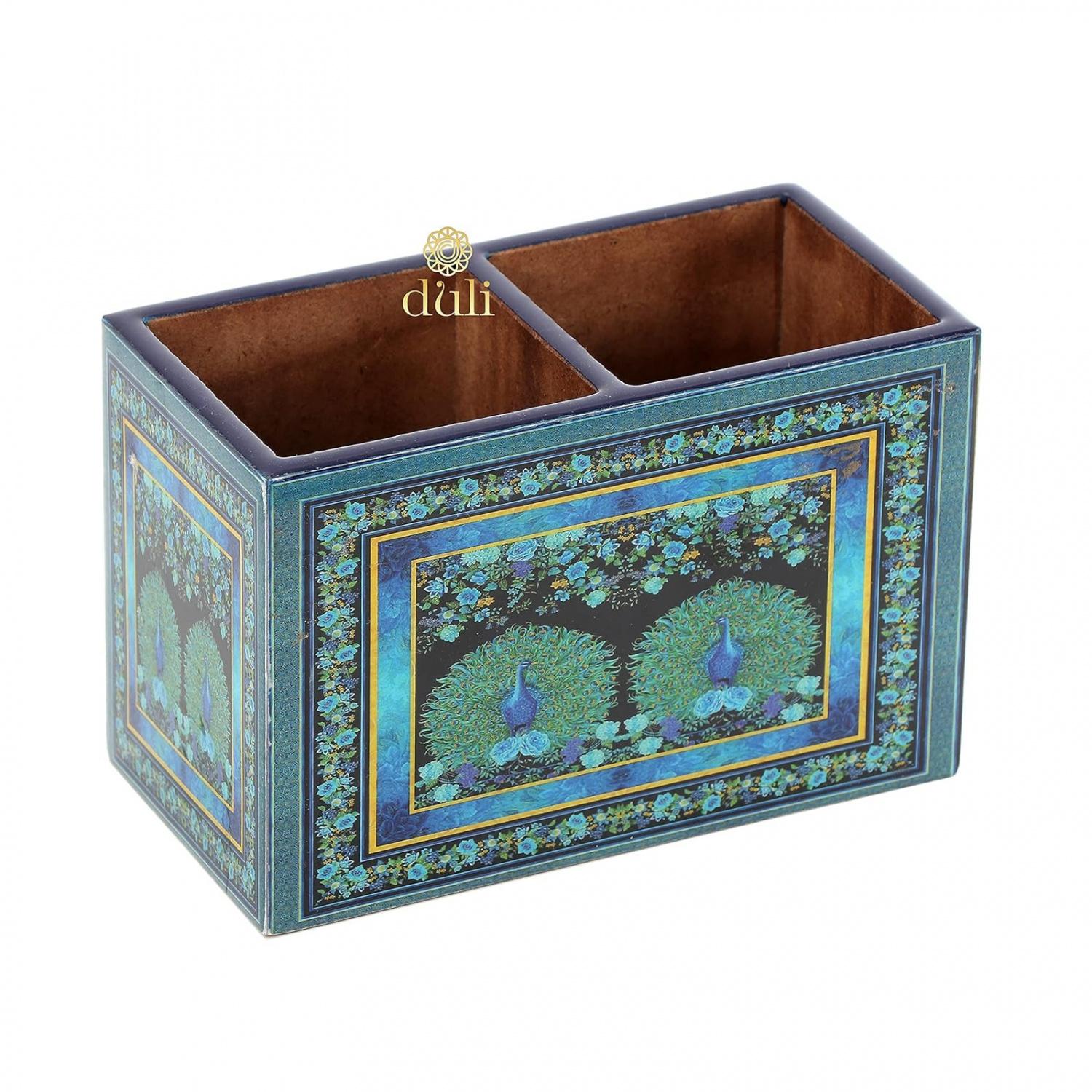 

Cutlery Holder, Cutlery Holder (10 cm x 15 cm, 2 Peacocks), Duli
