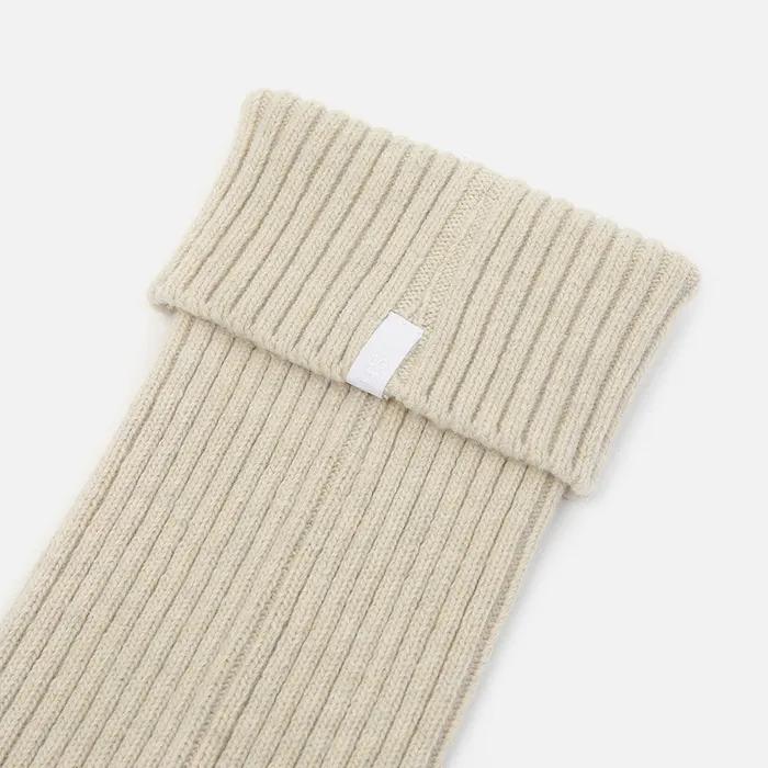 Winter Leg Warmers / Cash Mix / Rib / St Beige