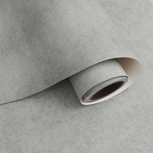 VaryPaper Concrete-Style Wallpaper, Thick, Renovation Sheet, Wall Sticker, Removable, Cutting Sheet, 40cm Wide X 2m Long, Waterproof, Oil-Resistant, H