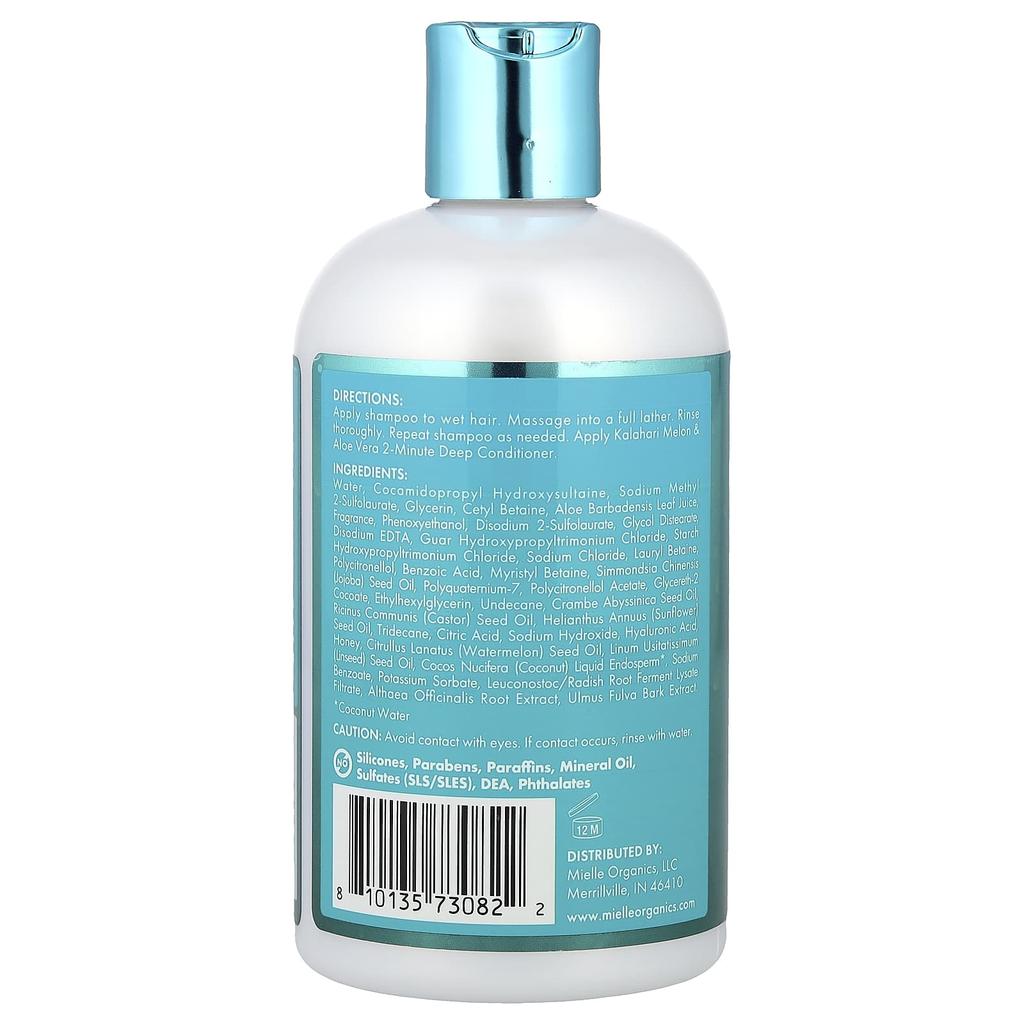 Deep Hydration Shampoo, Dry and Dehydrated Hair, Kalahari Melon & Aloe Vera, 355 Ml (12 Fl Oz)
