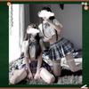 Great Value Full Set for High School Girls Sleeve Mini High School Sailor Suit Uniform JK Miniskirt Cute Dress School Student Clothes Adult Cute