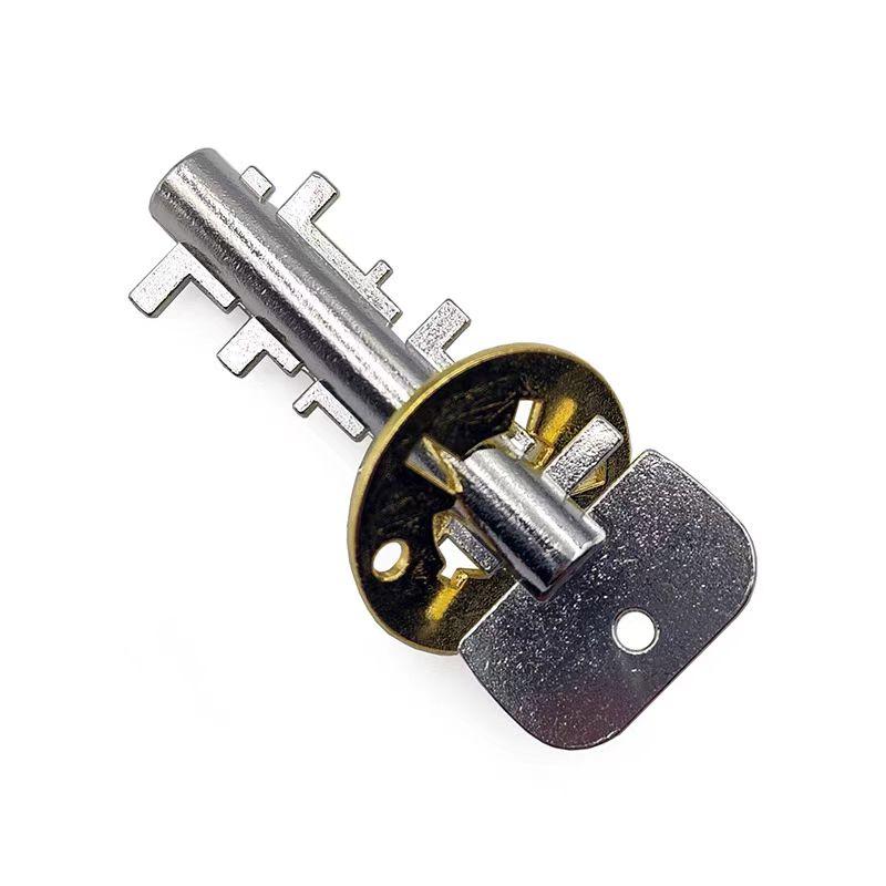 

Classical Key Lock Metal Puzzle 3D Unlock Brain Teaser Adults Teen Kids IQ Logic Test Educational Toys Disentanglement Games
