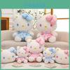 Charming Flower Design Kt Cat Stuffed Doll Delightful Gift For Friends And Girls