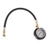 Auto Tyre Air Pressure Gauge 0-60PSI High Accuracy Plastic Dial Meter for Car and Motorcycle Use