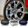 AJI1 4pcs 54/56/60MM Wheel Center Cover Stickers Hub Cap Accessories For Ford Ecosport Transit Escort Focus Kuga Tierra Fiesta Shelby