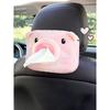 Cartoon Pig Design Car Tissue Box