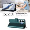 For Xiaomi Redmi Note 13 4G Leather Case Wallet Stand Phone Cover with Wrist Strap