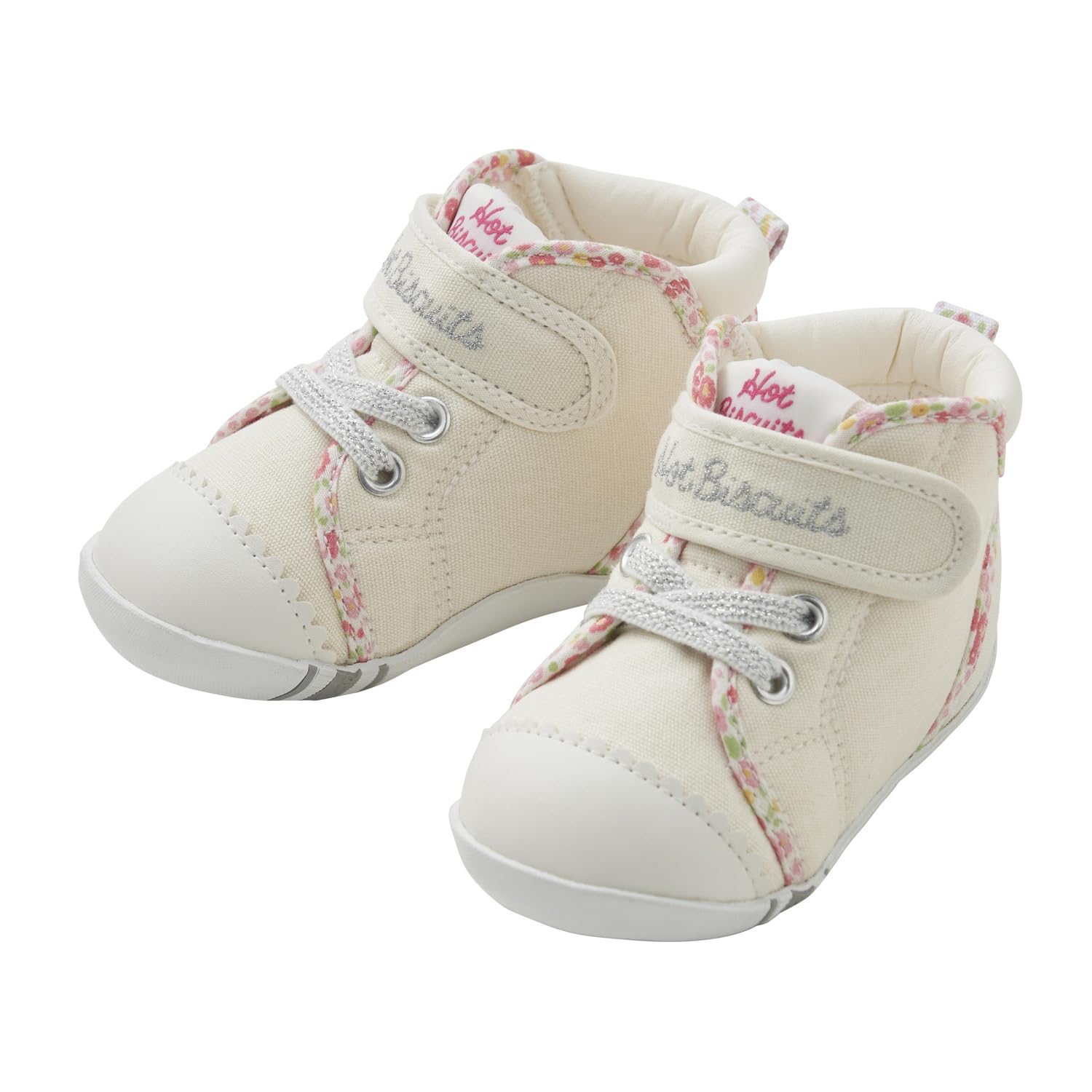 

HOT First Baby Shoes Boys Girls Kids Clothing White 12cm [MIKIHOUSE BISCUITS] Детская 73-9304-499