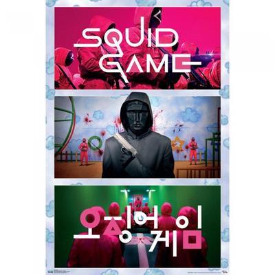 Squid Game Collage Poster