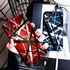 Eddie Van Halen Graphic Guitar Soft Phone Case for Samsung Galaxy S26 S25 Edge S24 Ultra S23 Plus S22 S21 FE S20 Black Cover Bac