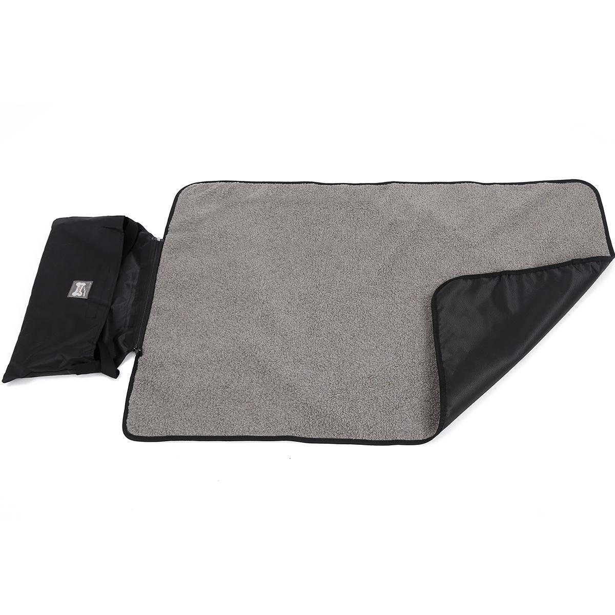 Pet Blanket Outdoor All Season Waterproof Warm Foldable Portable Dog Mat Travel Camping Sleeping Bed Pet Supplies Accessories 100cmX70cm