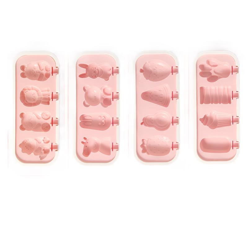 

Xidian DIY Silicone Ice Cream & Popsicle Molds with Reusable Sticks