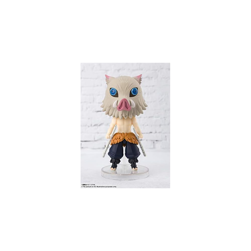 TAMASHII NATIONS Figuarts mini Demon Slayer Inosuke Hashibira 90mm PVC ABS Painted Action Figure