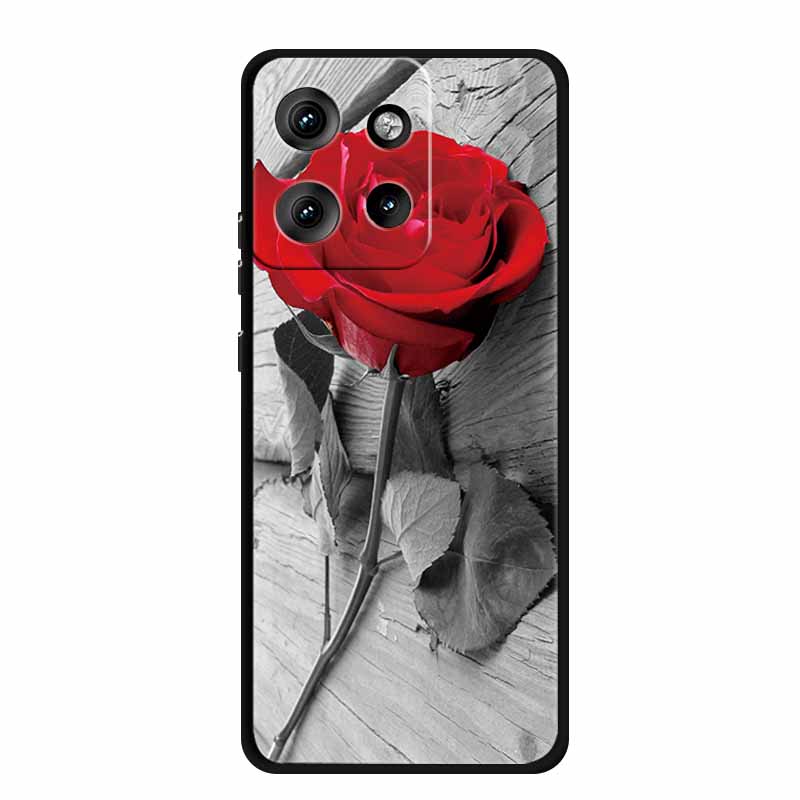 Pro pouzdro Moto Edge 50 Neo Luxusní měkké silikonové TPU pouzdra na telefon pro Motorola Edge 50 Neo Moto S50 5G Nárazuvzdorné kryty ve tvaru srdce Fundas