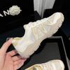 High-end soft sole foot small casual shoes, new versatile fashion mesh women's shoes in summer