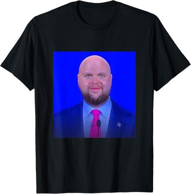 Funny JD Vance Bald Head Vice President Face Meme T-Shirt Unisex T-Shirt