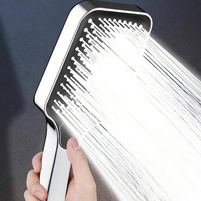 High Pressure Shower Head, Water Saving Handheld Showerhead with Adjustable Settings, Rainfall Shower Head for Bathroom