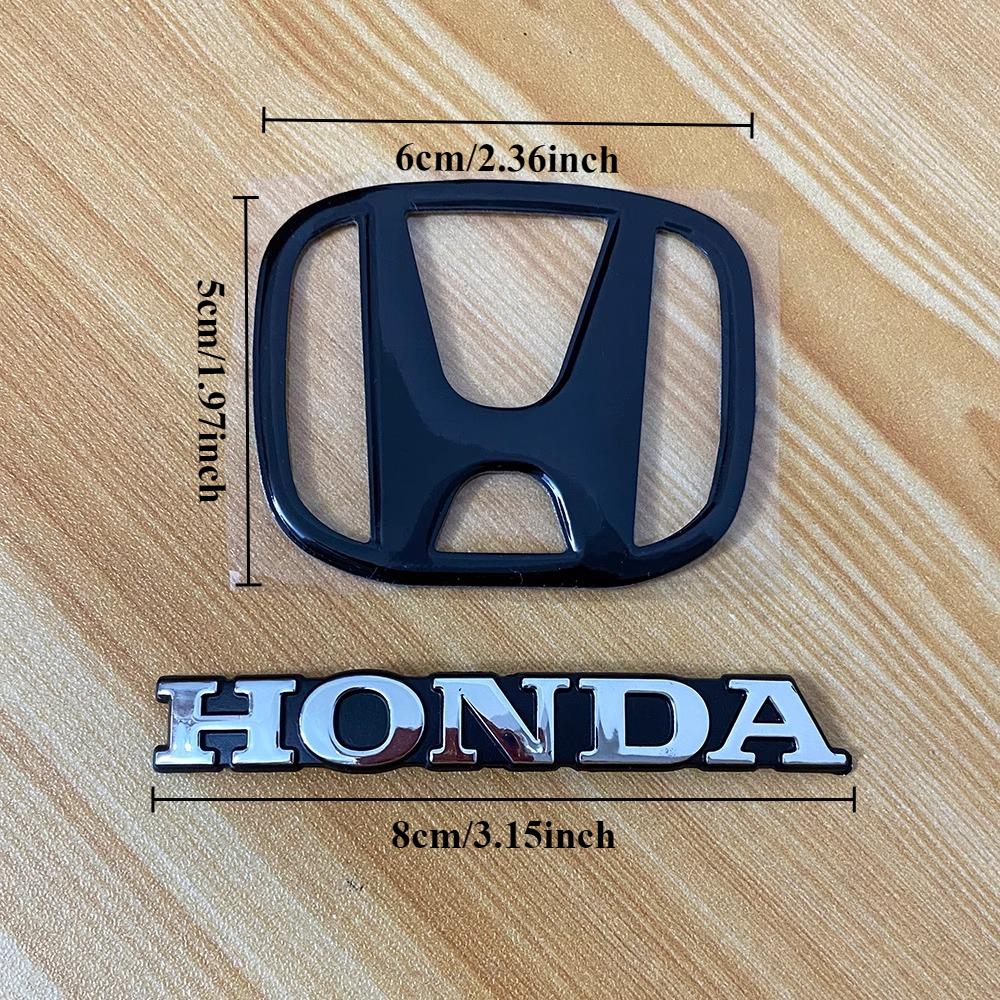 Honda Motorcycle Head Front Windshield Motorcycle Decoration H Letter Logo Electric Vehicle Modification Label Sticker