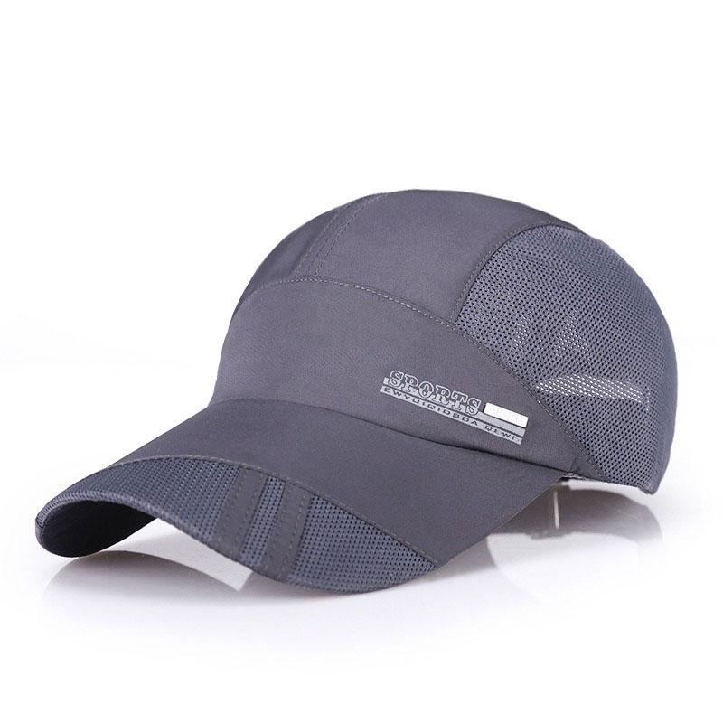 Fashion Decoration Breathable Baseball Cap Outdoor Unisex Mesh Fishing Hat Leisure Travel Sunscreen Hats Golf Caps