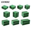 5Set 15EDG KF15EDGRH 3.81mm 2x2 ~ 2X12 pin Double row pluggable terminal block PCB welding plate Plug + Pin Socket