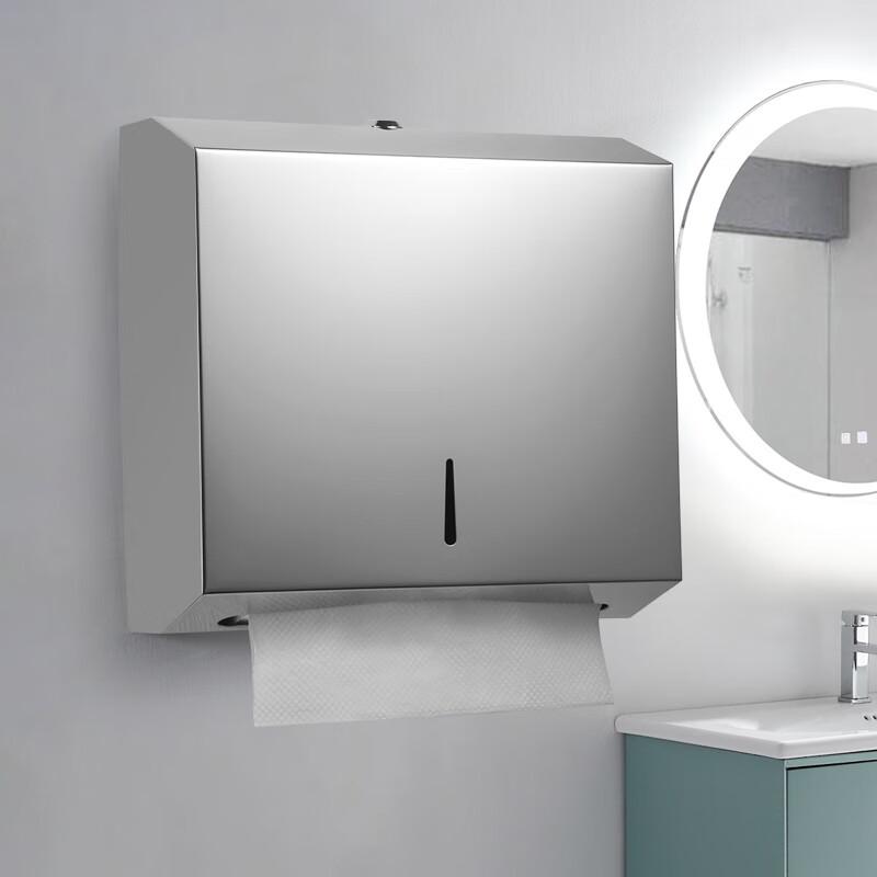 

Stainless Steel Hotel Hand Towel & Tissue Dispenser