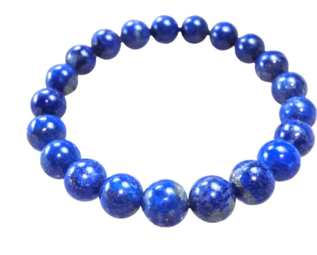Leaf Stone sparkle of genuine lapis lazuli is truly Perfect for your Lucky Stone Bracelet for Natural Stone for 16cm [The beautiful. wrist!] Women,