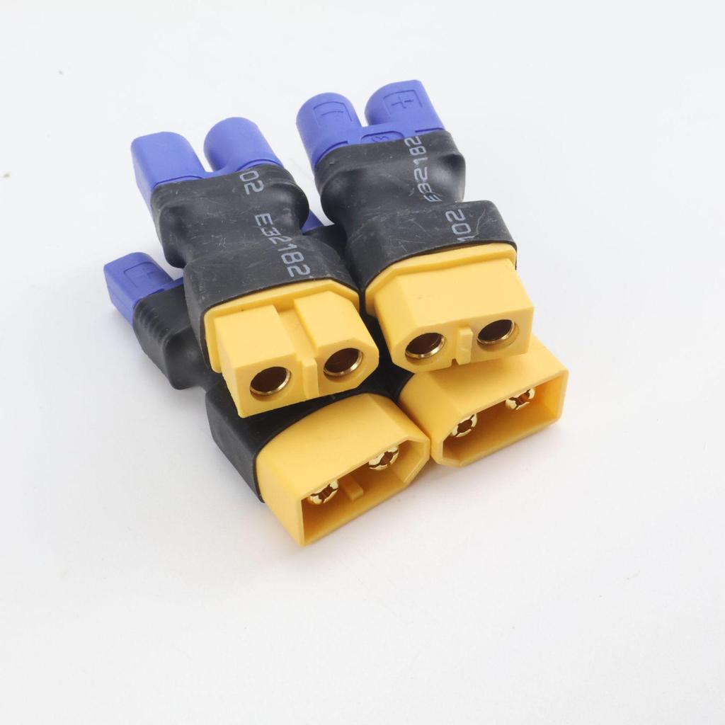 XT60 to EC3 Battery Charging Adapter for Model Aircraft