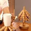 Christmas Tree Shaped Tree Shaped Trivet Set Creative Insulation Mat Kitchen Placemat  Bowl
