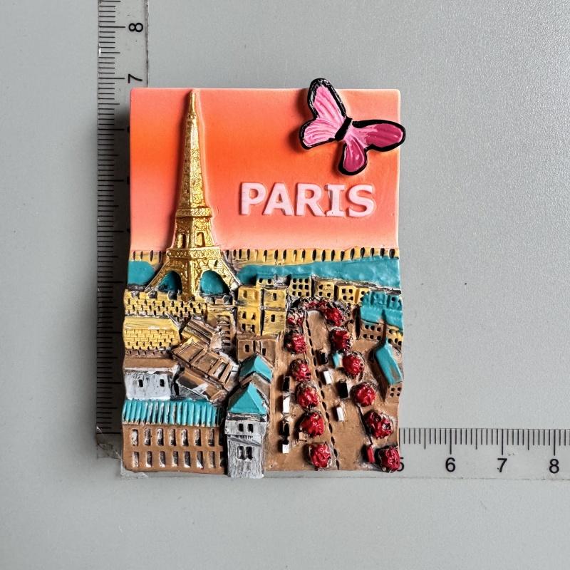 France Tourist Souvenir Fridge Magnets Corsica Cannes Nice Alsace Menton French Magnetic Stickers Decoration Travel Gifts