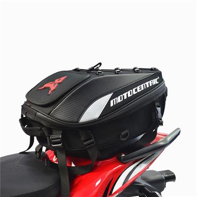 Multifunktionale wasserdichte Motorrad-Hecktasche, langlebige hintere Motorrad-Sitztasche, hohe Kapazität für Fahrer