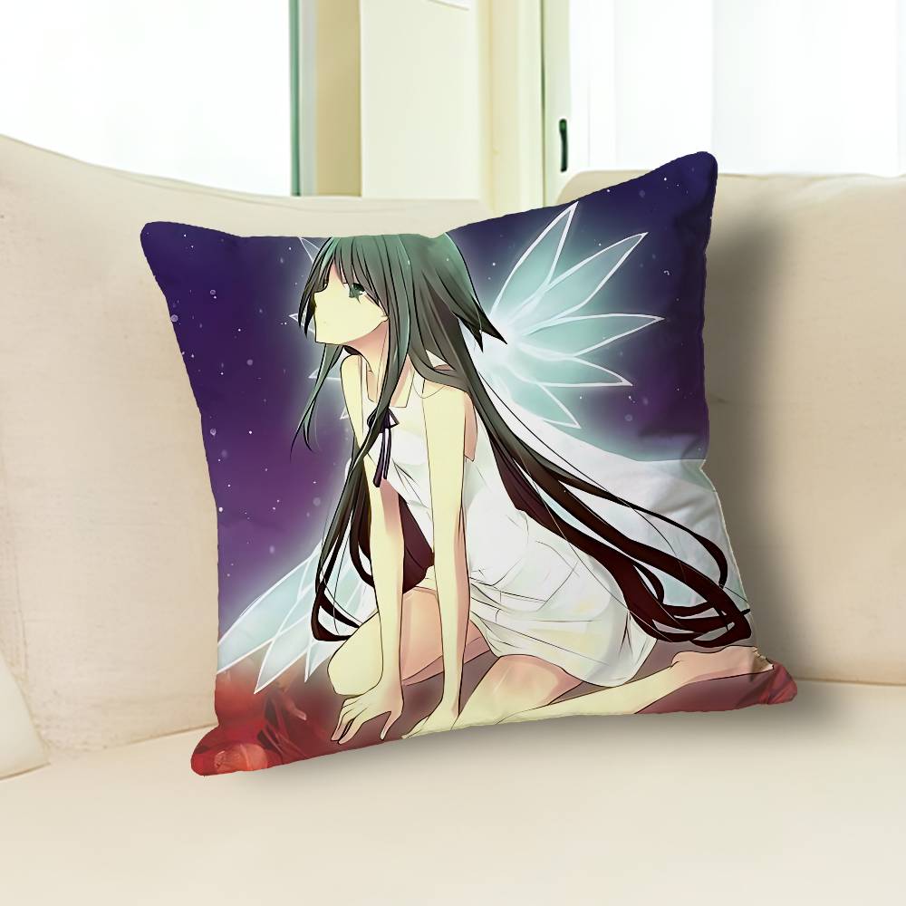 S-Saya No U-Utas Game Pillow Cases for Bedroom Living Room Sofa Home Decor Polyester Cushion Cover with Zipper