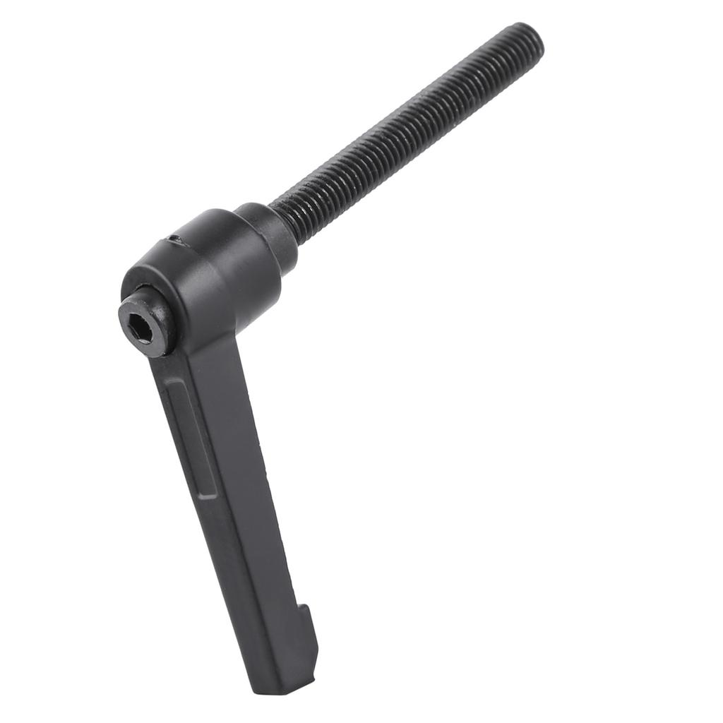 Black Locking Clamping Lever Adjustable Handle External Male Thread (M8*30)