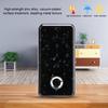 Smart Keyless Fingerprint Digital Password Electronic Lock For Cabinet File Locker(Silver)