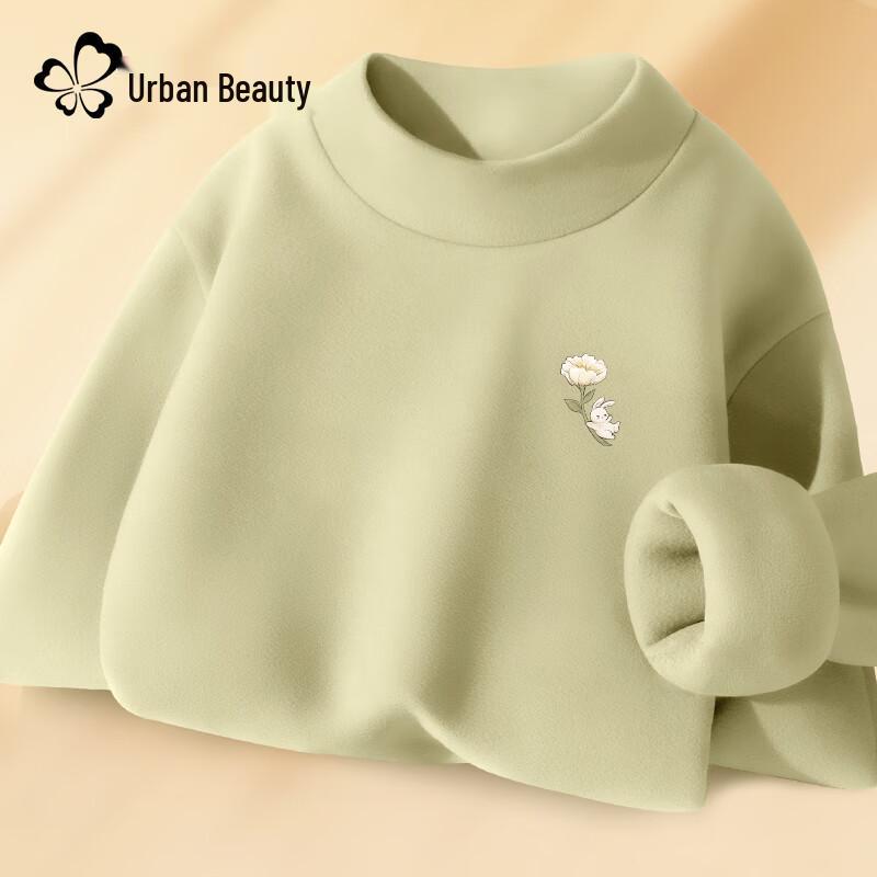 Urban Lady Women s Fleece Lined Mock Neck Top L