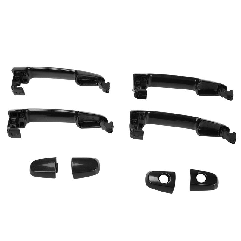 Durable 4 PCS(Front Rear Left Right)Outer Outside Exterior Door Handle